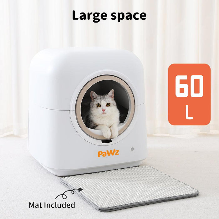 Pawz Smart Cat Litter Box Automatic Self Cleaning with App Remote Control