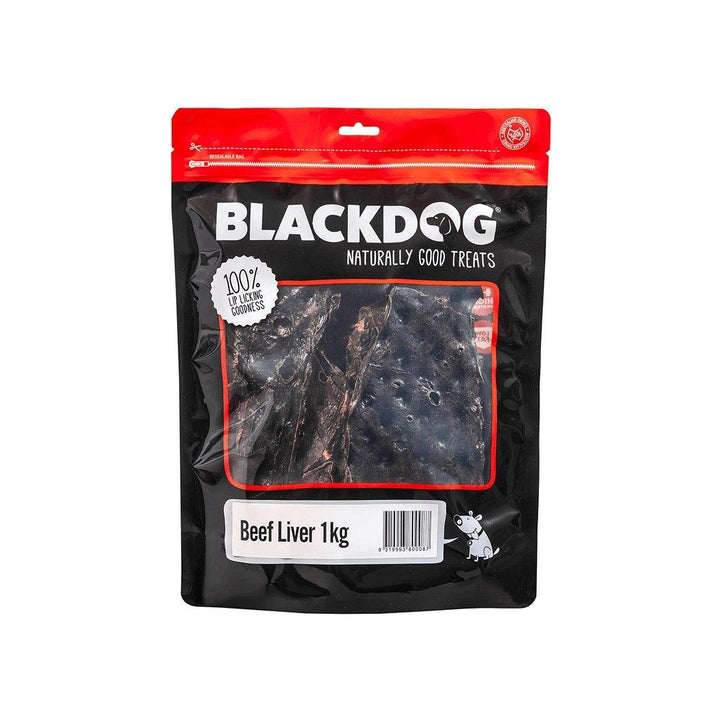 Blackdog Beef Liver Dog Treats - 1kg
